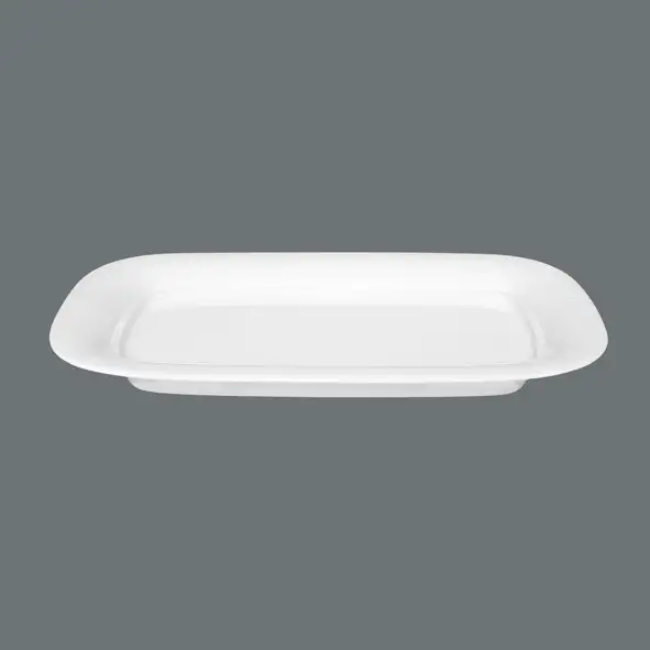 Seltmann Weiden, Savoy - Platte eckig, uni, weiss, 23 x 14 cm
