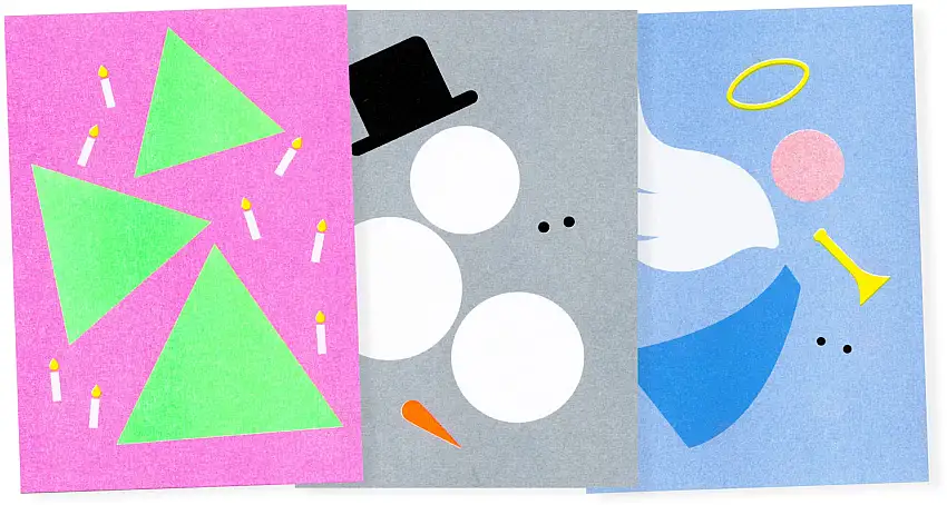 Postkarten-Set Riso Winter