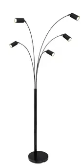 Globo 5-flg Bogenleuchte Robby