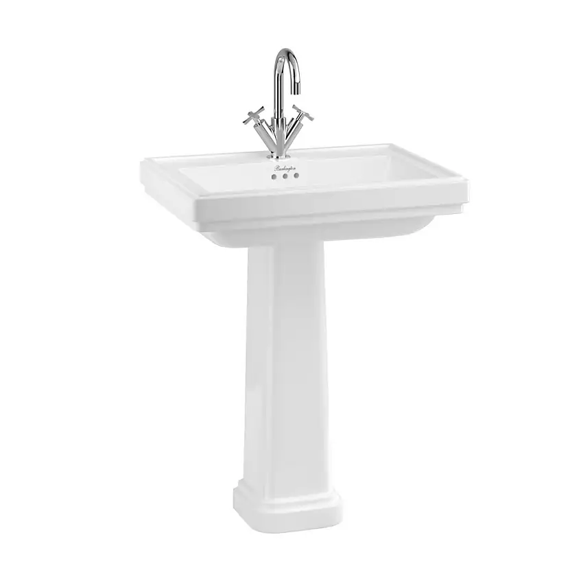 Waschbecken Riviera Eckig 58 cm