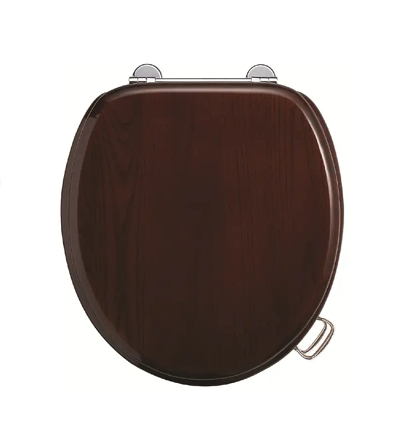 WC Sitz Burlington Mahagoni
