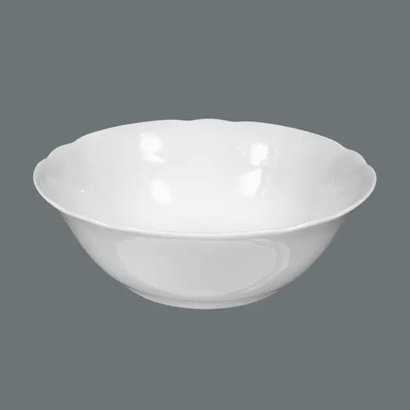 Seltmann Weiden, Salzburg - Schüssel rund, weiss uni, 20 cm/ 1,10 ltr.