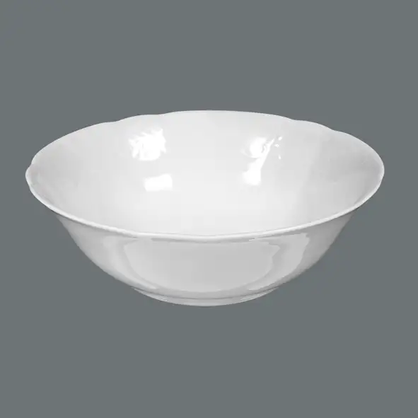 Seltmann Weiden, Salzburg - Schüssel rund, weiss uni, 23 cm/ 1,60 ltr.