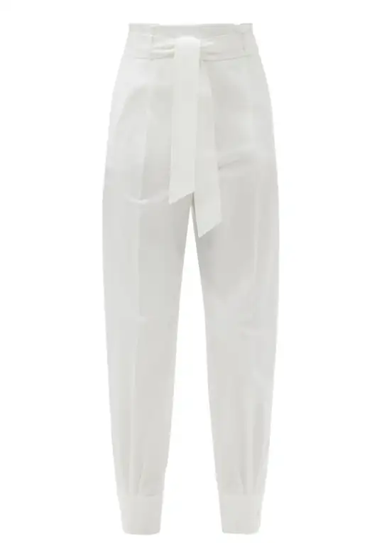 Max Mara - Hose aus Baumwolltwill
