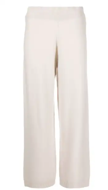 Luisa Cerano - Track-Pants aus einem Kashhmir Mix panna cotta