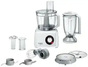 Bosch MC812W501 Küchenmaschine MultiTalent 8, 3,9 l Weiß Integrierte Waage