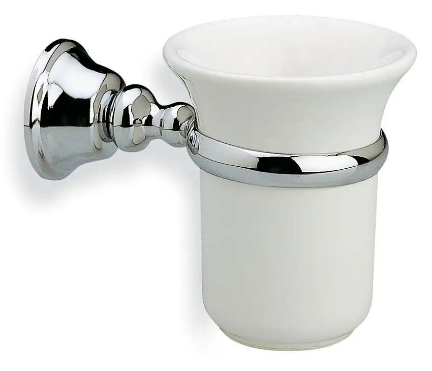 Nostalgie Retro Zahnputzbecher Astoria Chrom