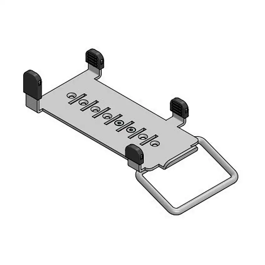 SpacePole EC Terminal Halterung für Verifone VX690