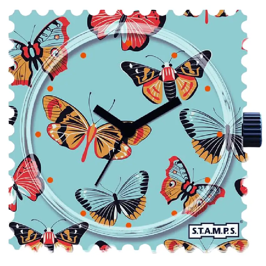 S.T.A.M.P.S. Uhr Zifferblatt Papillon