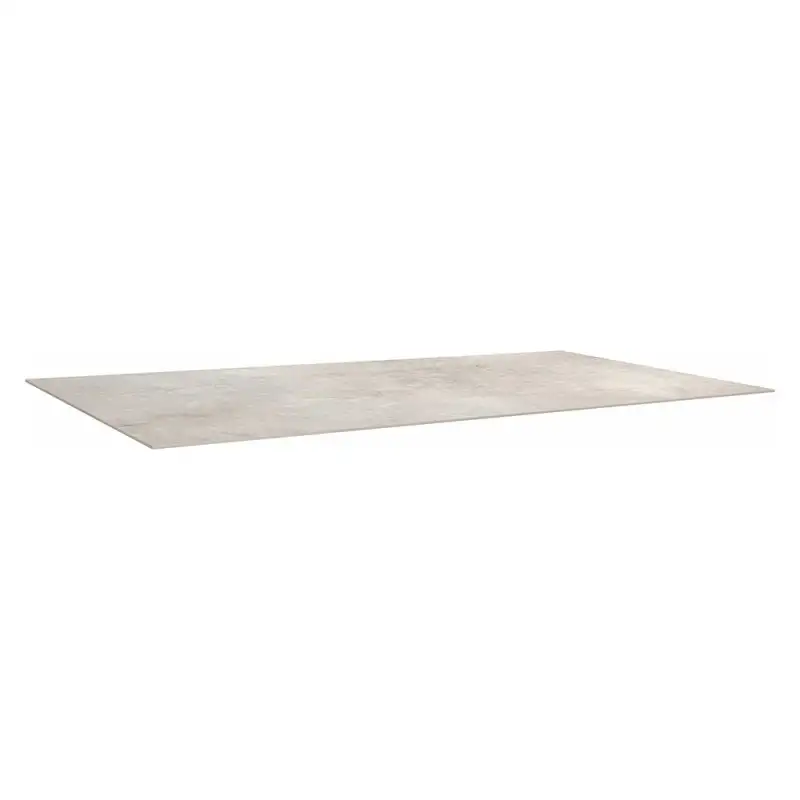 Stern Tischplatte Dekton 220x100 cm Dekor Lava hellgrau