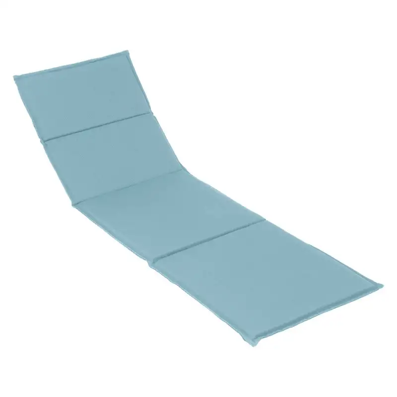 Stern Universal Liegenauflage 201x67x3 cm, 100% Polyacryl, Design hellblau