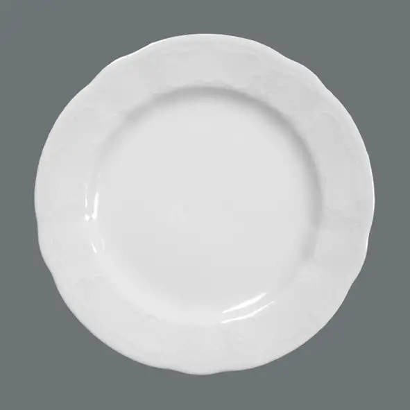 Seltmann Weiden, Salzburg - Teller flach, weiss uni, 19 cm