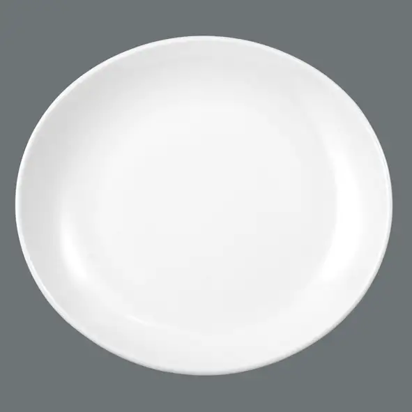 Seltmann Weiden, Meran, Steak & More - Teller oval 5193, weiss, uni, 27 cm