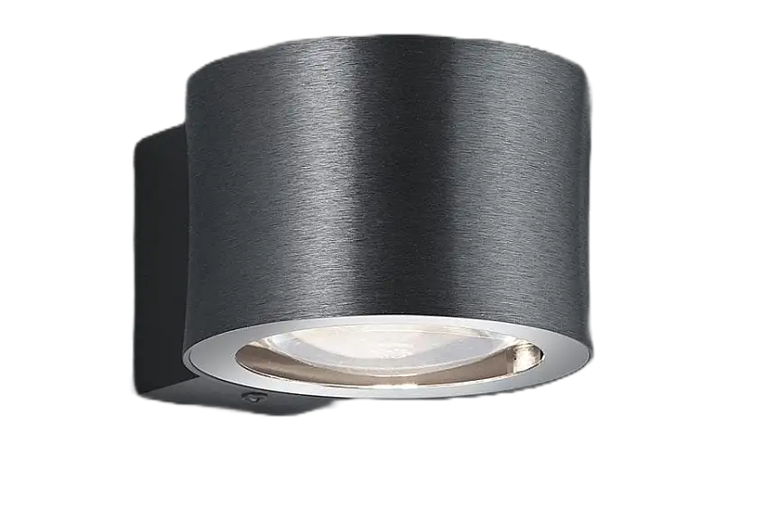 Bankamp LED Wandlampe Impulse Anthrazit