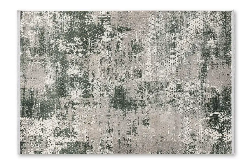 Webteppich SW Vision D.241 Dunkelgrün 80 x 150 cm