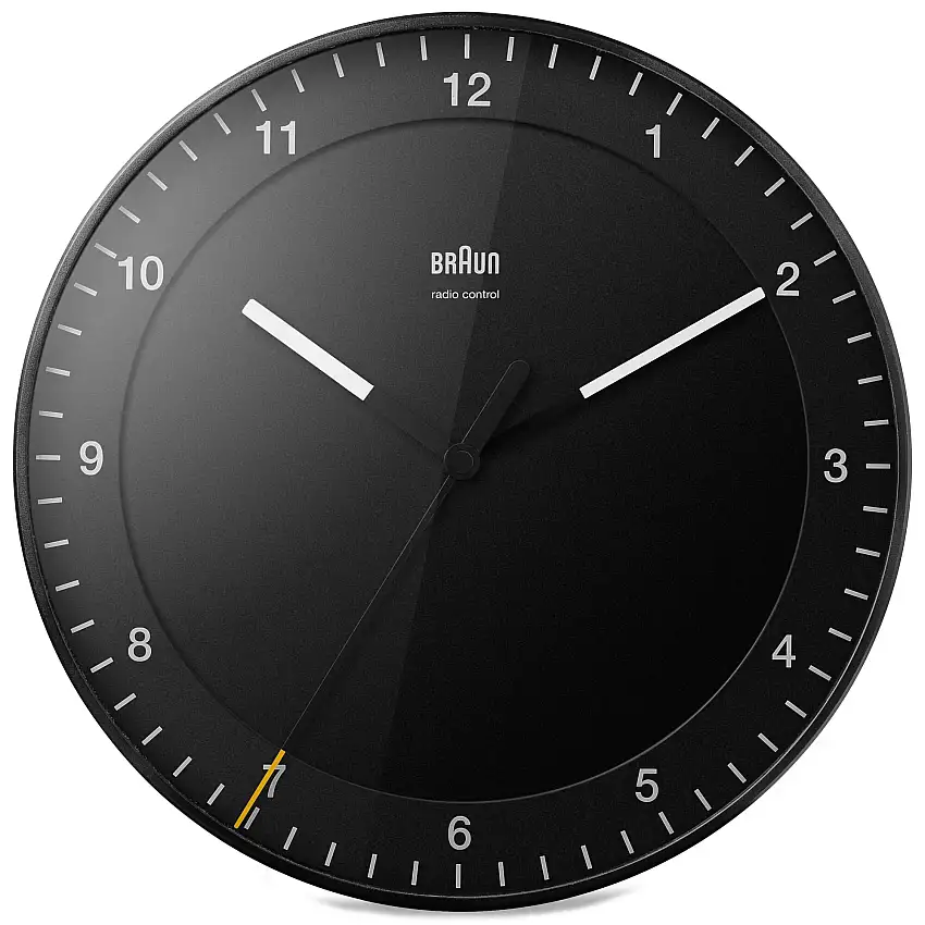 Wanduhr Braun