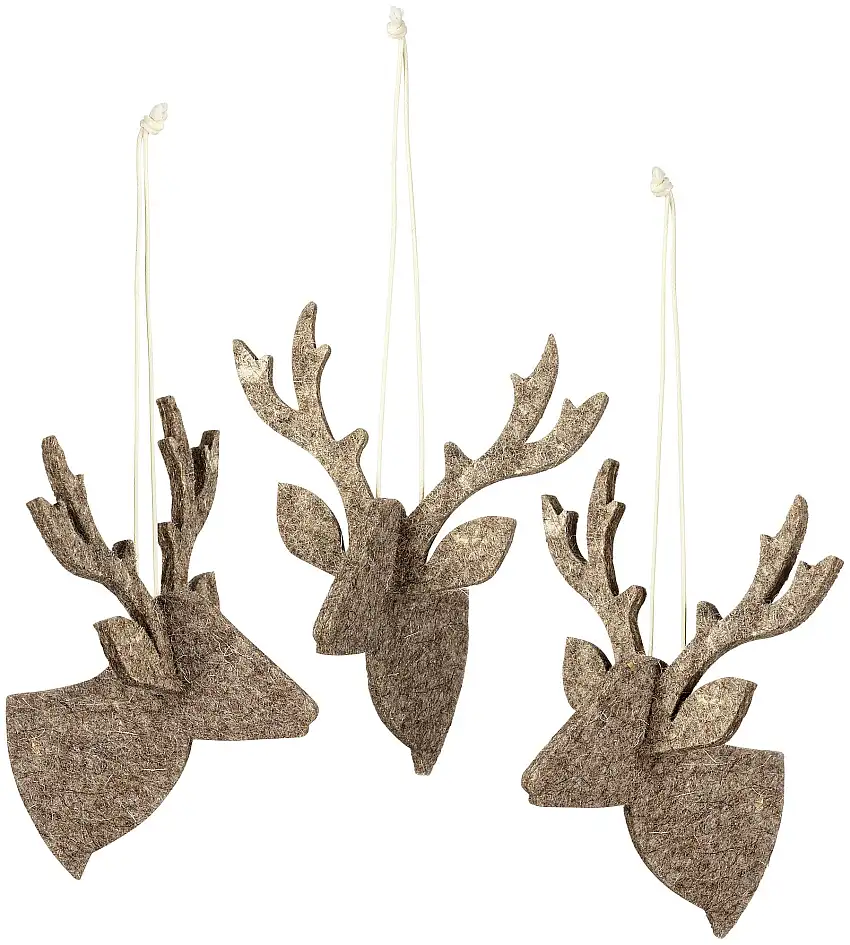 Weihnachtsschmuck Wollfilz