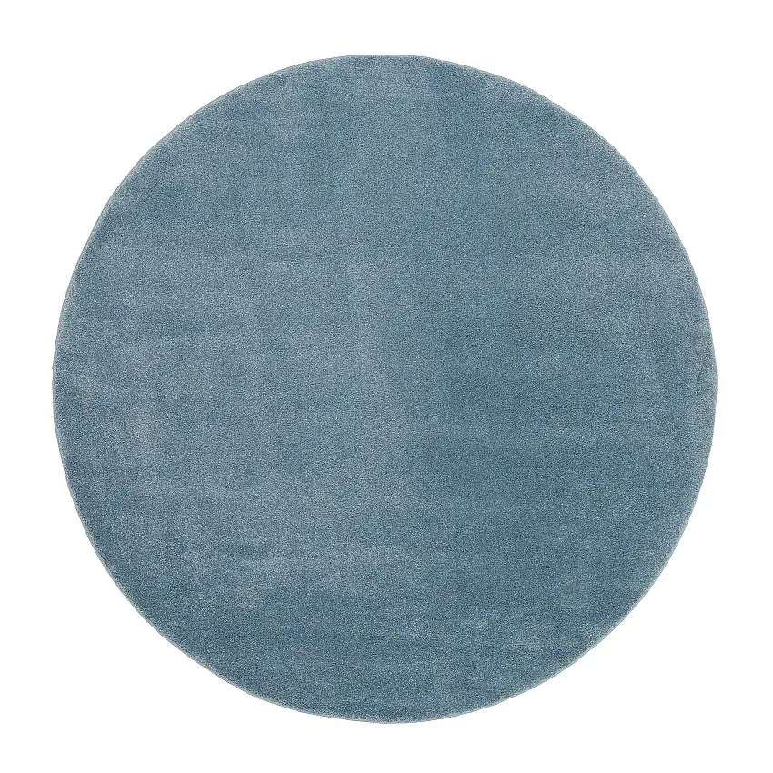 Webteppich Melanie Blau Ø 120 cm