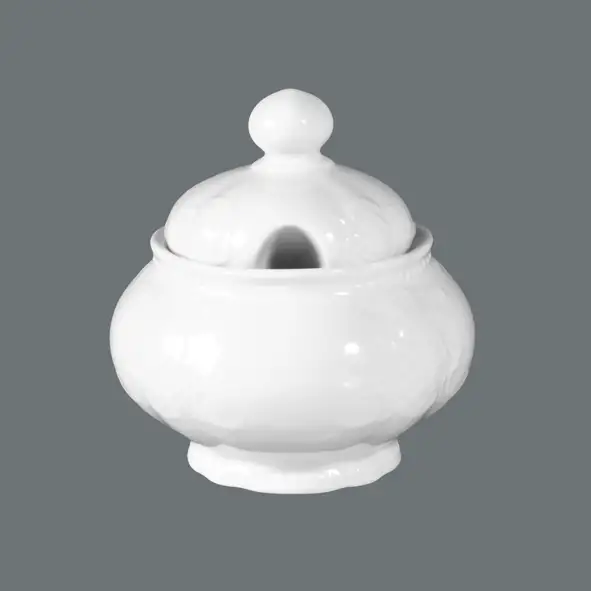 Seltmann Weiden, Salzburg - Zuckerdose 2, weiss uni, 0,20 ltr.